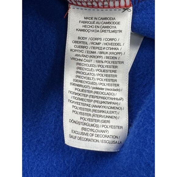 Polo Ralph Lauren Men 2XL Mockneck Color-Blocked Cowboy Polo Bear Fleece Preppy - Picture 3 of 11